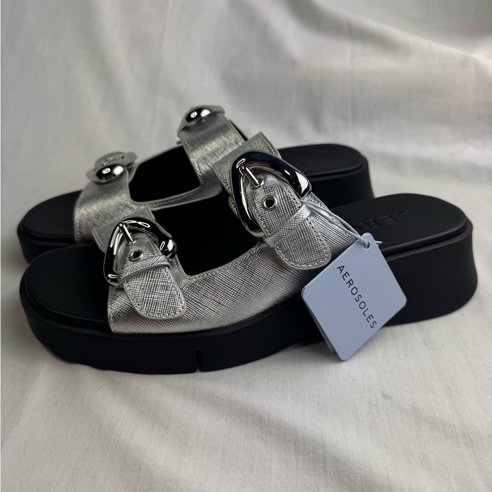 NWT Aerosoles Women's Flatform Slide-Faith - Women’s Size 9